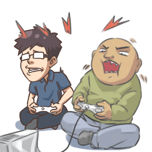 仙界大濕和綜合口味大軒一起玩遊戲