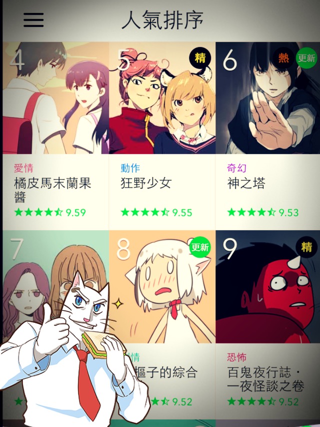 《摳摳子的綜合口味》Webtoon漫畫評分教學！