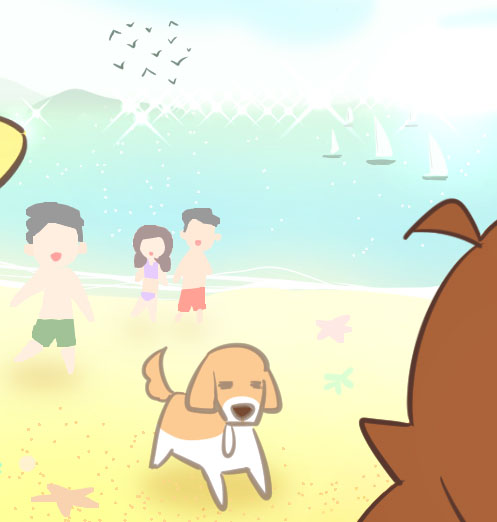 海邊走走蛋捲綜合口味海邊日光浴