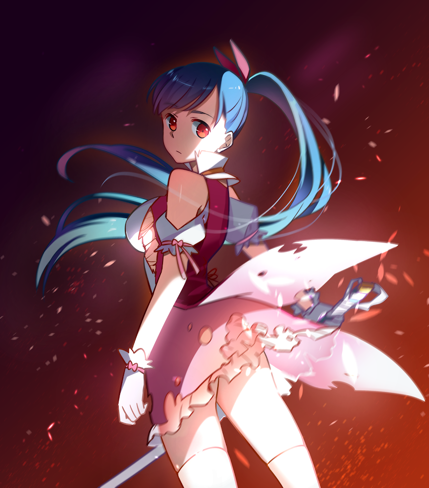 【莓在畫畫】《入伍吧！魔法少女》年輕時雷媽CG！