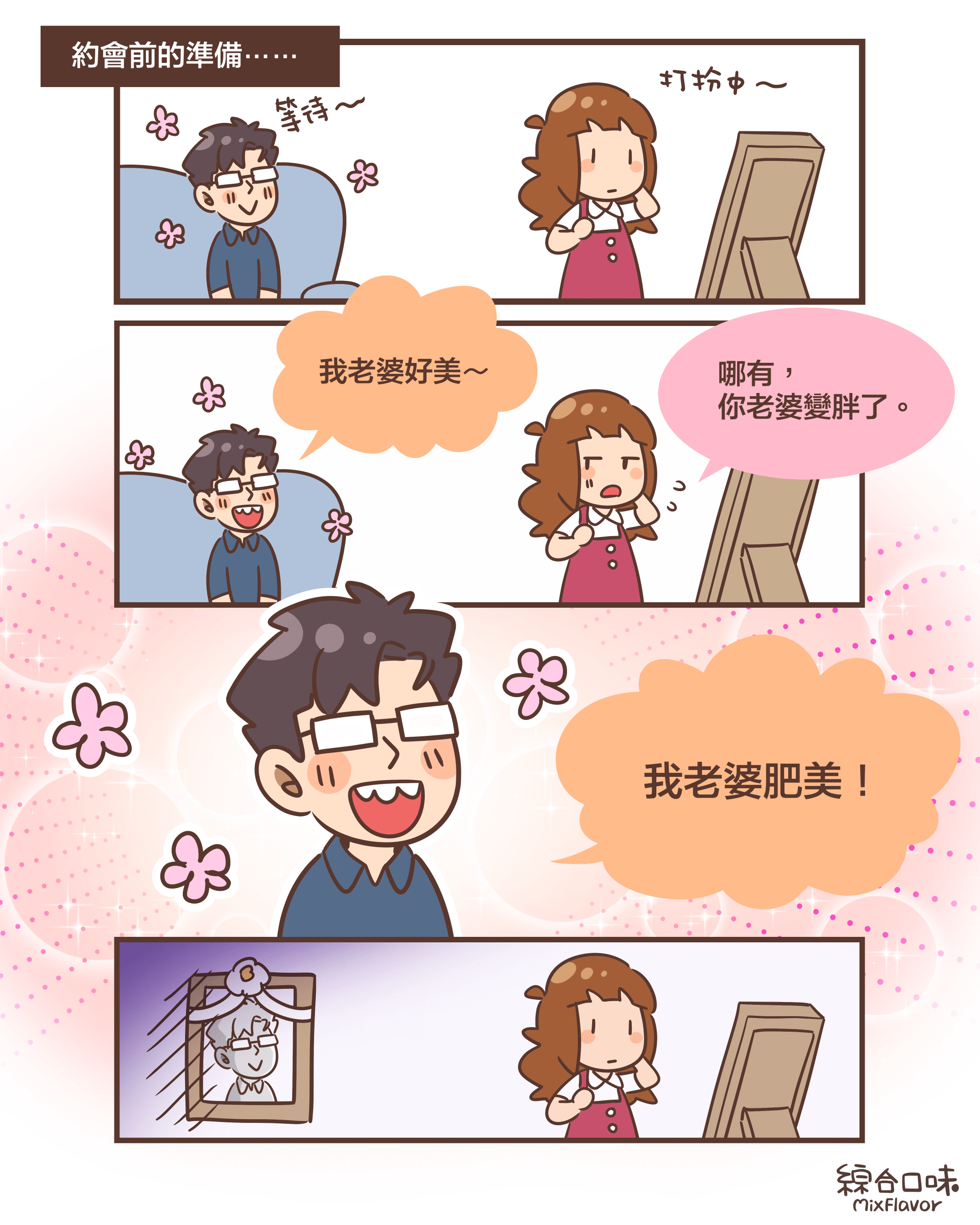 我只是變胖而已⋯⋯！
