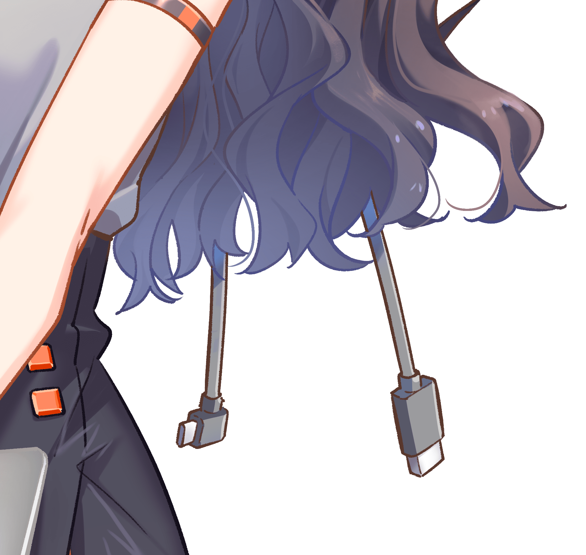 type-c of Keychron Keyboard Girl Kaori By MixFlavor